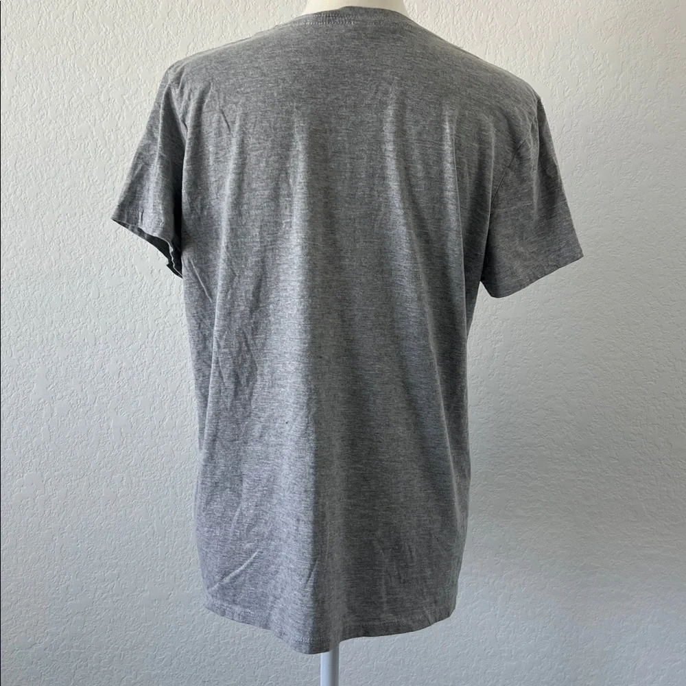 Bayside Tigers Gray Graphic Tee Saved by the Bell Halloween Costume Gildan Large - Picture 4 of 5